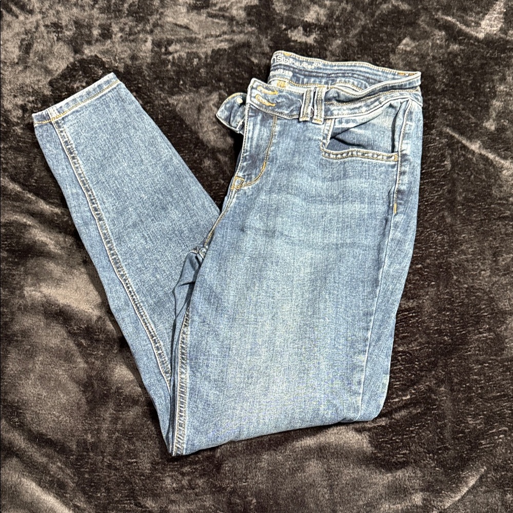 Maurices Light Blue Skinny Jeans